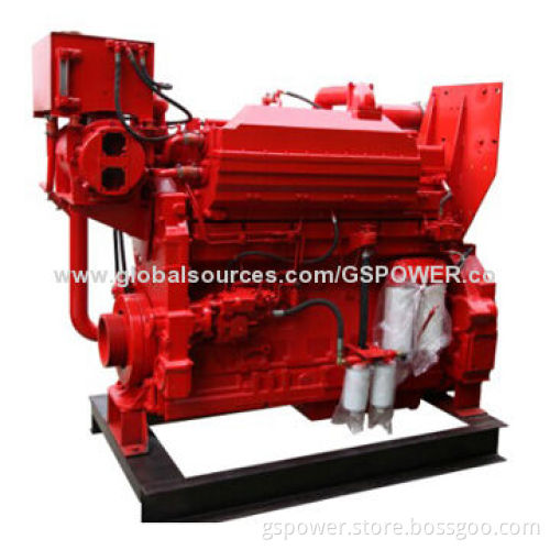 24V electric motor starters, in-line,6 cylinders, turbocharged, marine engines for gen-set